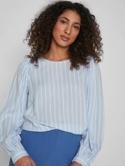 Vila Blouseshirts Blouse Dames Lichtblauw 12 Vila Blouseshirts Blouse Dames Lichtblauw -Vila 74d33c3fcc5870110e4d4cddecf1d930