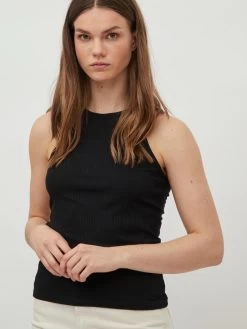 Vila Spaghetti Tops Top Athalia Dames Zwart -Vila 74f18a49b6b159869c92c90f2961593f