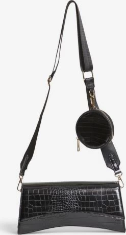 Vila Schoudertasjes Schoudertas Porcha Dames Zwart