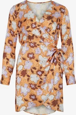 Vila Mini Jurken Jurk Sofia Dames Lichtoranje