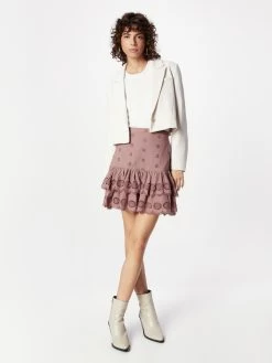 Mini Rokken Rok HOLLA Dames Mauve 11 Mini Rokken Rok HOLLA Dames Mauve -Vila 76679abfe5c005e1a6a31b6bab3cfe0a