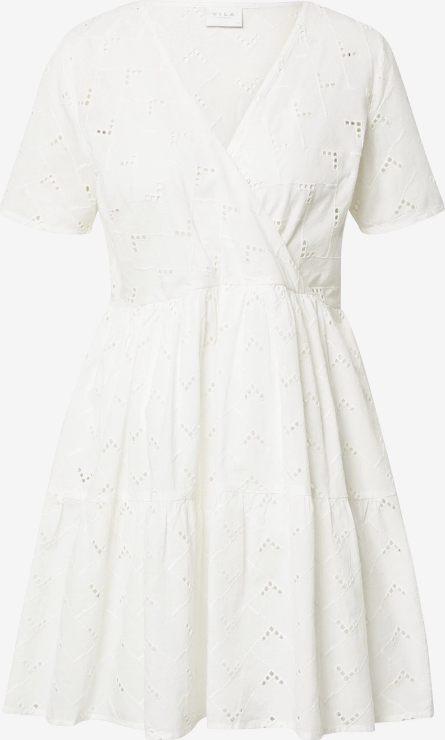 Vila Mini Jurken Jurk VISILJE Dames Wit 3 Vila Mini Jurken Jurk VISILJE Dames Wit