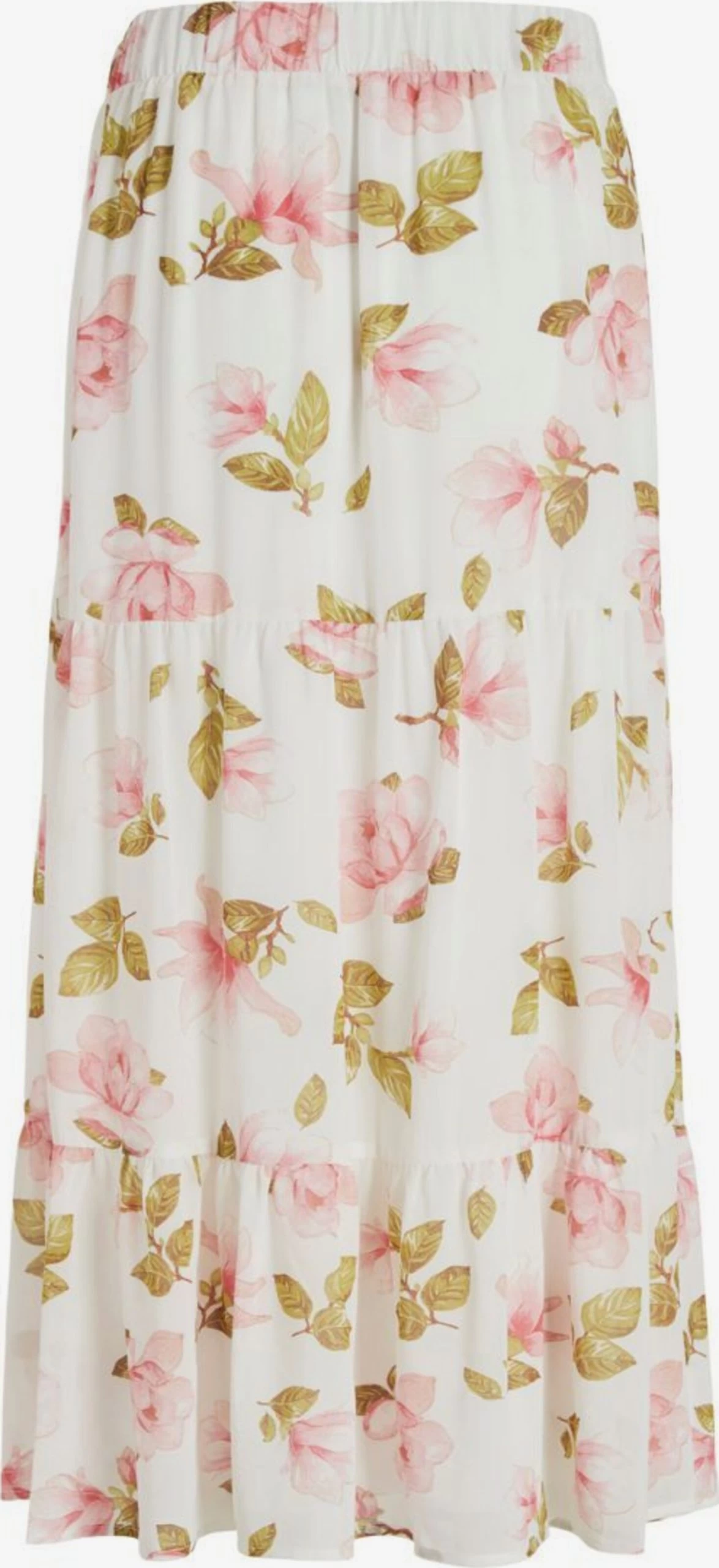 Vila Maxi Rokken Rok Dames Wit 4 Vila Maxi Rokken Rok Dames Wit - Afbeelding 2