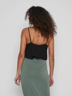 Vila Blouse Tops Blouse Nula Dames Zwart -Vila 77f64b98efcbafe8470dd7239cf48e91