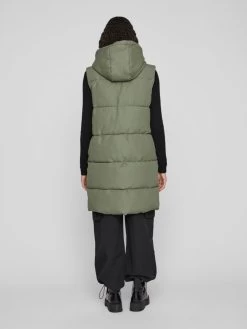 Vila Bodywarmers Bodywarmer Dames Olijfgroen -Vila 7905f1a072e3c84b4751798e67f2b3d4