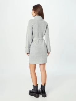 Vila Gebreide Jurken Gebreide Jurk Rolfie Dames Grijs Gemêleerd 11 Vila Gebreide Jurken Gebreide Jurk Rolfie Dames Grijs Gemêleerd -Vila 7931110722a237f50e8a4fdbc08f20b9