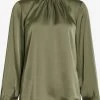 Vila Blouseshirts Blouse Dames Groen