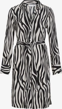 Vila Blousejurken Blousejurk FINI Dames Zwart