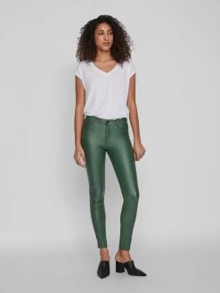 Vila Jeans Skinny Jeans Commit Dames Donkergroen -Vila 7ba666d40b7bea6f3bb40bb09c0dfbff