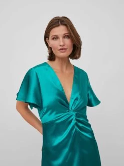 Vila Avondjurken Avondjurk Sittas Dames Jade Groen -Vila 7bc5f7f87478d8280ad76a6f8f053432