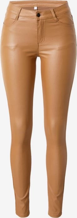 Vila Jeans Skinny Jeans Commit Dames Lichtbruin