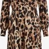 Vila Midi Jurken Jurk Kiwi Dames Beige -Vila 7c647567c4c1d22c15d7cfaff77ce697