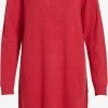 Vila Gebreide Jurken Gebreide Jurk Dames Rood -Vila 7d886db970641cd292790efbd71310a6