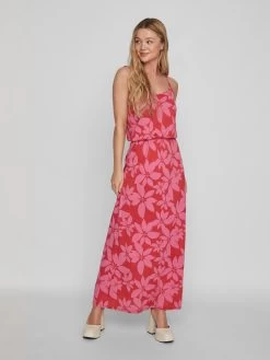 Vila Midi Jurken Jurk Kami Dames Rood 11 Vila Midi Jurken Jurk Kami Dames Rood -Vila 7dc6064f8f1526c73e0d737ea962a47c