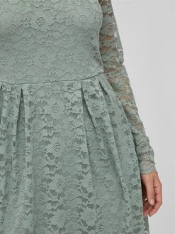 Vila Mini Jurken Jurk Kalila Dames Pastelgroen -Vila 7dc6d8ccea5e5f20df5608fe76cf4595