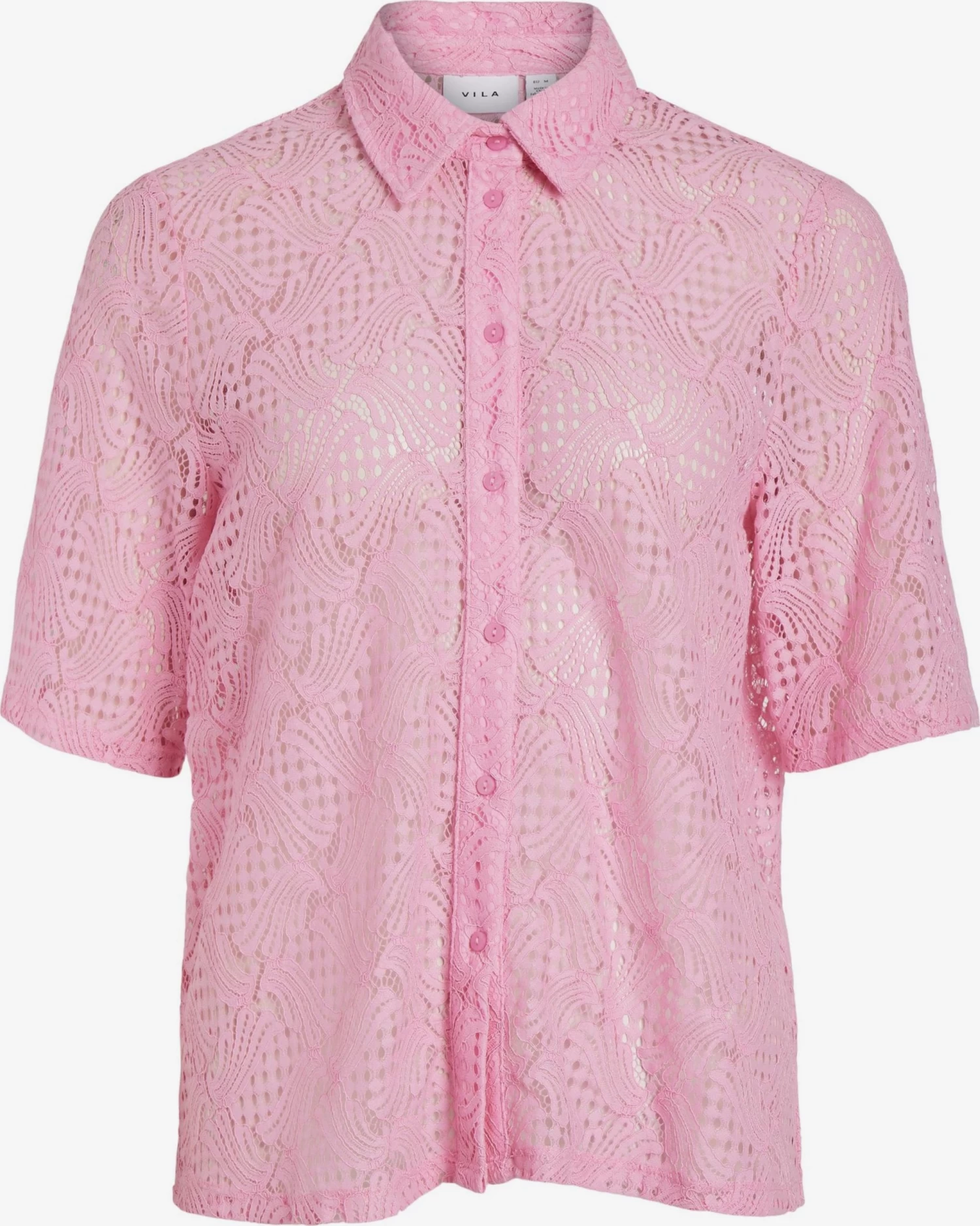 Vila Kanten Blouses Blouse Begena Dames Rosa 3 Vila Kanten Blouses Blouse Begena Dames Rosa