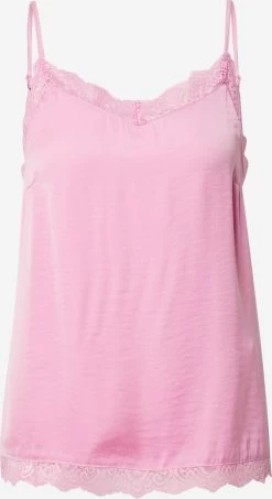 Vila Kanten Blouses Blouse Cava Dames Pink