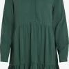Vila Blousejurken Blousejurk Morose Dames Smaragd -Vila 7f60e690b1781e999600249de77e21e8