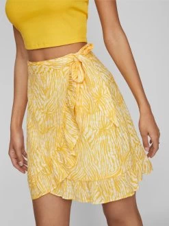 Vila Mini Rokken Rok Limia Eva Dames Geel / Pasteelgeel -Vila 817c16eff73ad07b727c2ab891a74fa5