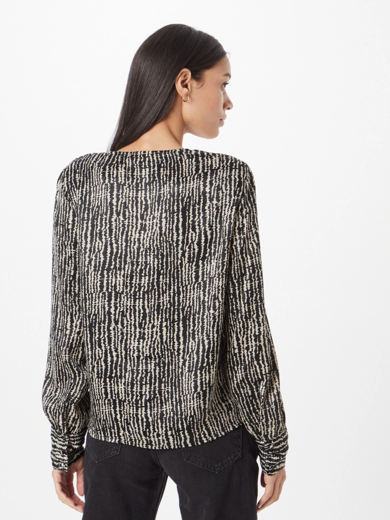 Vila Blouseshirts Blouse Sally Fia Dames Beige 6 Vila Blouseshirts Blouse Sally Fia Dames Beige - Afbeelding 4