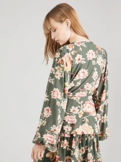 Vila Blouses & Tunieken Blouse MESA Dames Olijfgroen -Vila 829a7bb3407f5d49b9b4c1713642d9c9