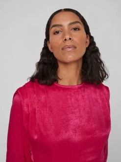 Vila Midi Jurken Jurk SCORPION Dames Fuchsia 15 Vila Midi Jurken Jurk SCORPION Dames Fuchsia -Vila 82b00e3b56d3956e60e76e5ea7845234