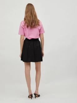 Vila Mini Rokken Rok Vivero Dames Zwart -Vila 82c8250d0033e61ba3aae676514a1a42