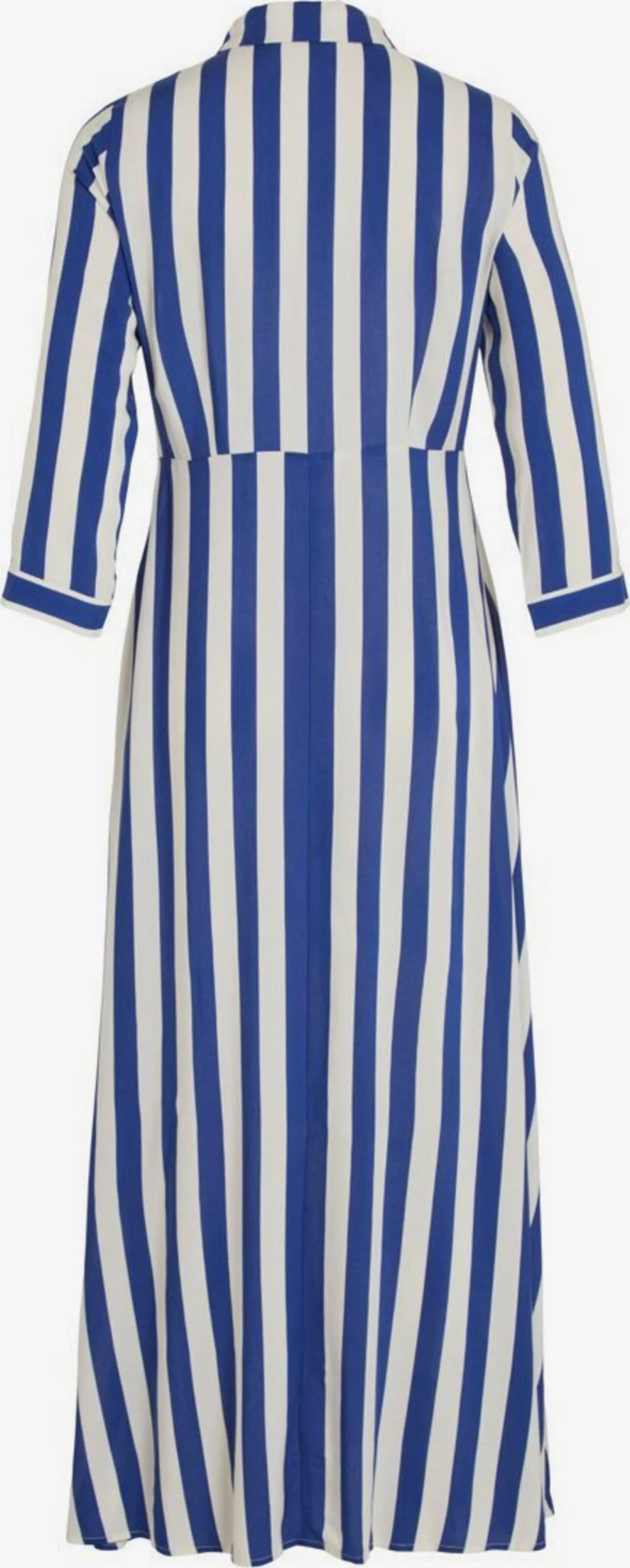 Vila Maxi Jurken Jurk Dames Blauw / Wit 4 Vila Maxi Jurken Jurk Dames Blauw / Wit - Afbeelding 2