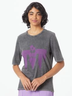 Vila T-shirts Shirt PELAN Dames Donkergrijs -Vila 82d95f43c84bed11669862a80c3879eb