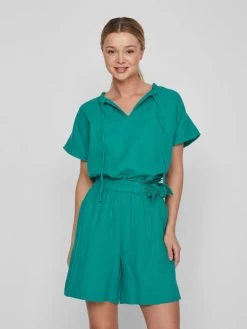 Vila Blouses Met Korte Mouw Blouse Dames Groen 9 Vila Blouses Met Korte Mouw Blouse Dames Groen -Vila 839ff51ff0dabea1cda5c85a70eab7e6