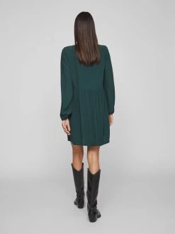Vila Mini Jurken Jurk Dames Groen -Vila 83bb76344c11e133c8f585daf70d193a