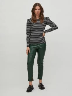 Vila Longsleeves Shirt Balu Dames Zwart -Vila 8431a9ffb33f9bf969a2aad1f6e497e5