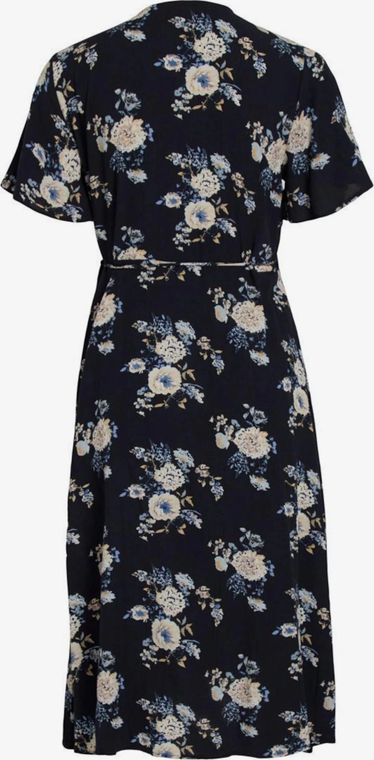 Vila Mini Jurken Jurk Dames Marine / Navy / Lichtblauw 4 Vila Mini Jurken Jurk Dames Marine / Navy / Lichtblauw - Afbeelding 2