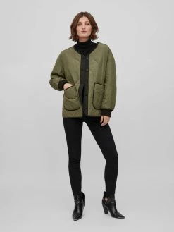 Vila Tussenjassen Tussenjas Dames Kaki 13 Vila Tussenjassen Tussenjas Dames Kaki -Vila 8518765060740c4afc9468a7edf70365