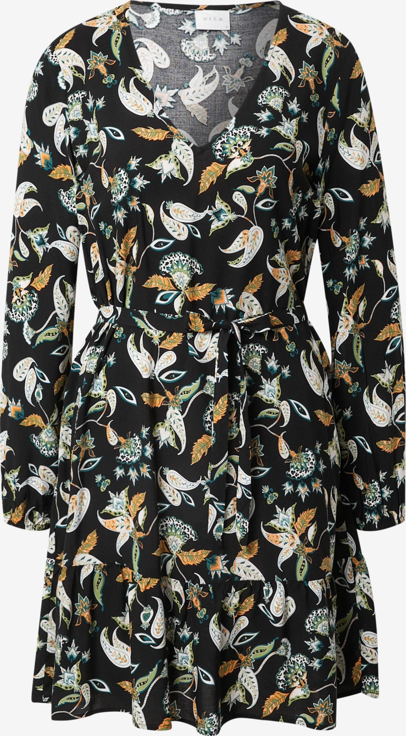 Vila Mini Jurken Jurk Aya Dames Zwart 3 Vila Mini Jurken Jurk Aya Dames Zwart