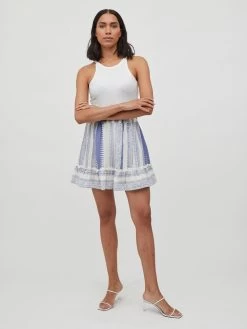 Vila Mini Rokken Rok TILLIE Dames Blauw 12 Vila Mini Rokken Rok TILLIE Dames Blauw -Vila 8682ef35af3e8285915b9f0631d9fb0f
