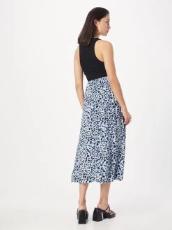 Vila Midi Rokken Rok PAYA Dames Pastelblauw / Lichtblauw -Vila 875eb0022b2c99b6b9a25a05e1678299