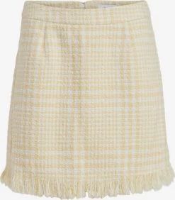 Vila Mini Rokken Rok Ceyla Dames Lichtgeel