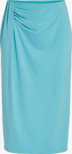 Vila Midi Rokken Rok Phoenix Dames Neonblauw