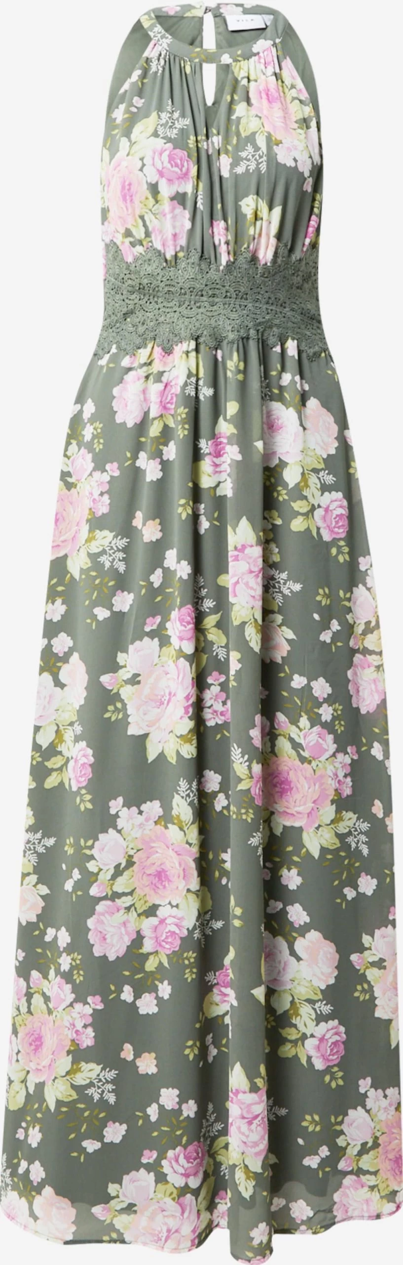 Vila Zomerjurken Zomerjurk Milina Dames Kaki / Pastelgroen 3 Vila Zomerjurken Zomerjurk Milina Dames Kaki / Pastelgroen