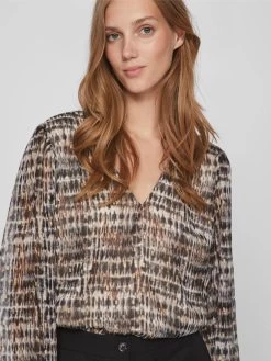 Vila Blouseshirts Blouse Falia Dames Bruin / Mokka 15 Vila Blouseshirts Blouse Falia Dames Bruin / Mokka -Vila 89753645ce403abbf5d1a46df6de01e5