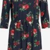 Vila Mini Jurken Jurk Dames Donkerblauw -Vila 89c51d2f9974214c45376aa034986e53