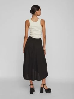 Vila Maxi Rokken Rok Dames Zwart 12 Vila Maxi Rokken Rok Dames Zwart -Vila 89e1fce40e6a2269eacd3ef718735f1b