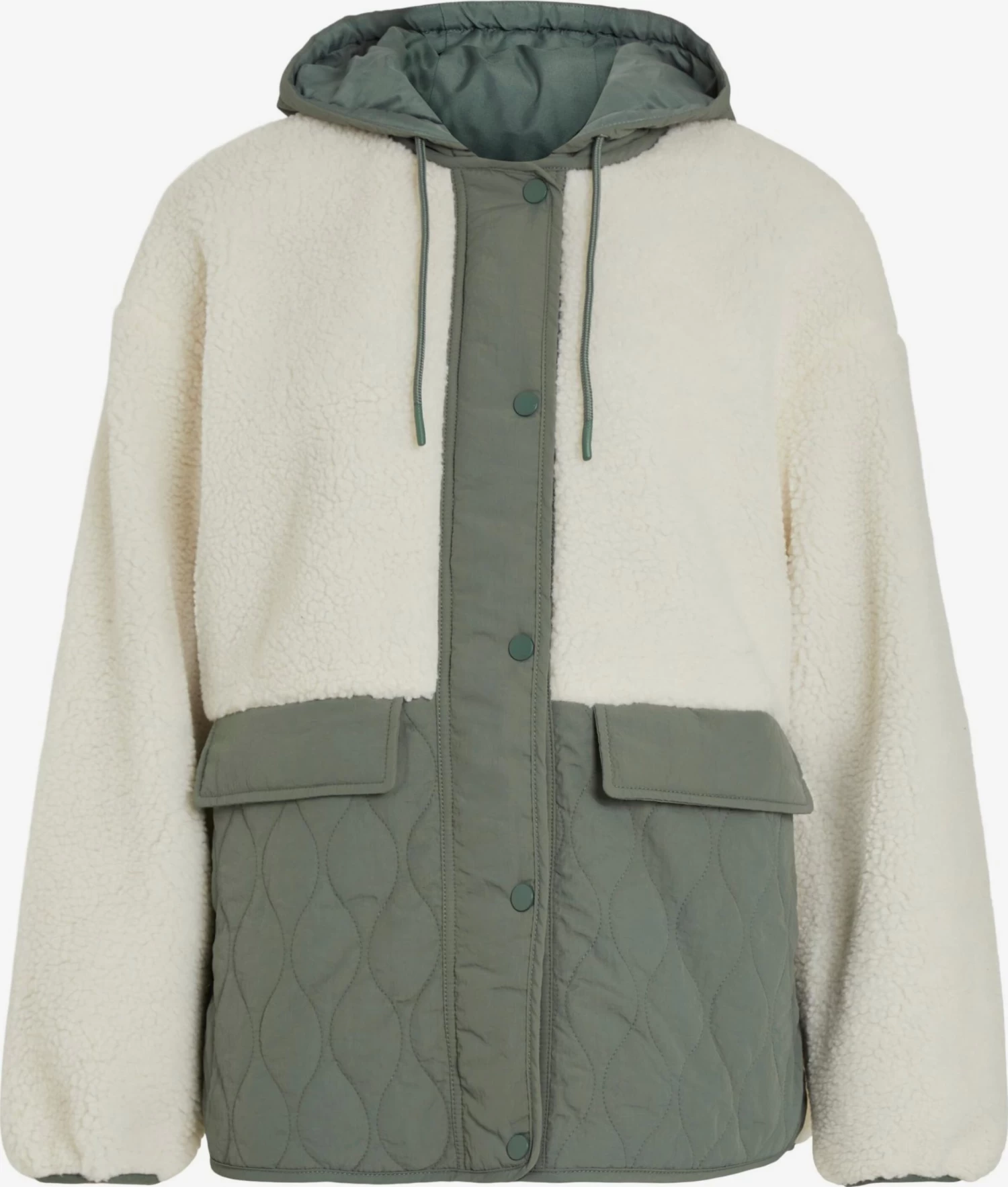 Vila Tussenjassen Tussenjas Adita Dames Crème 3 Vila Tussenjassen Tussenjas Adita Dames Crème