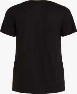 Vila T-shirts Shirt Noel Dames Zwart -Vila 8b26b51b9c8dfd41eec8e072b3eaddaf