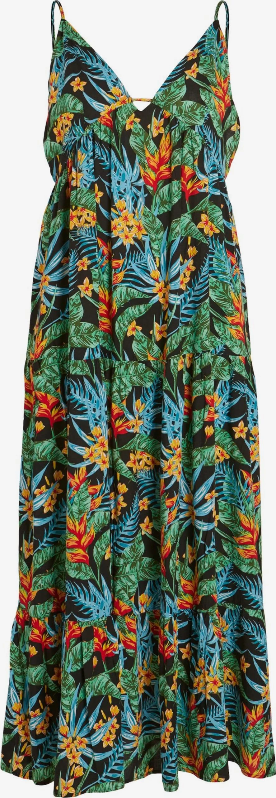 Vila Maxi Jurken Zomerjurk Kleid NILLE Dames Zwart 3 Vila Maxi Jurken Zomerjurk Kleid NILLE Dames Zwart