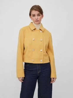 Vila Tussenjassen Tussenjas Dames Geel -Vila 8cafab18e5ba0ed4a92b89f2cdb34a00