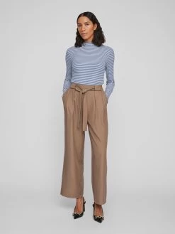 Vila Longsleeves Shirt STRIPO Dames Donkerblauw -Vila 8ce16965b7bebd1f77790bb6200af78b