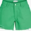 Vila Denim Shorts Regular Jeans Maura Dames Limoen -Vila 8d72beccfb0af393ed71be8fe27faf01
