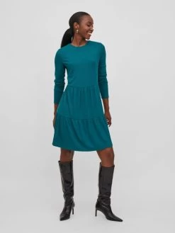 Vila Mini Jurken Jurk Wonda Dames Blauw -Vila 8d9c659063869a191e1934c59469e12d